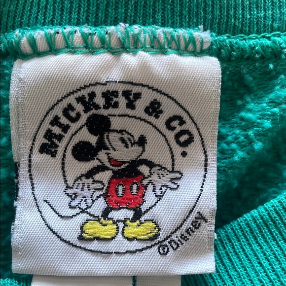 Disney Mickey Mouse Teal Sweatshirt - Picture 3 of 14